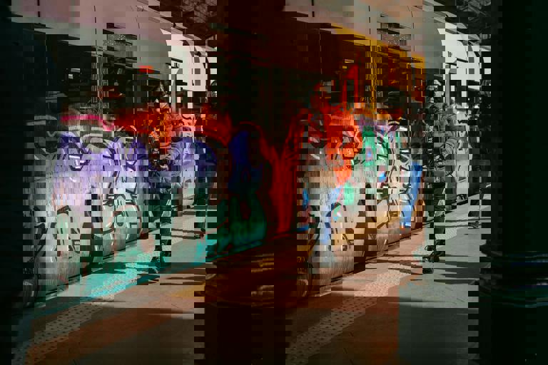 Avant-Garde Exhibition Transforms Train Station Into Living Art Installation